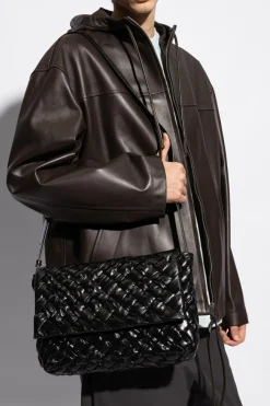 Bottega Veneta CZARNY Torba na ramię ‘Rumple’