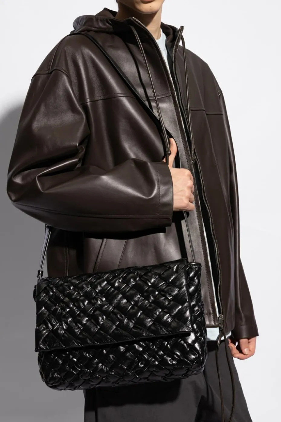 Bottega Veneta CZARNY Torba na ramię ‘Rumple’