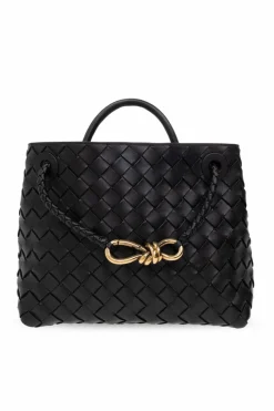 Bottega Veneta CZARNY Torba na ramię ’Andiamo Small’