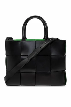 Bottega Veneta CZARNY Torba do ręki `East-West Arco Small`