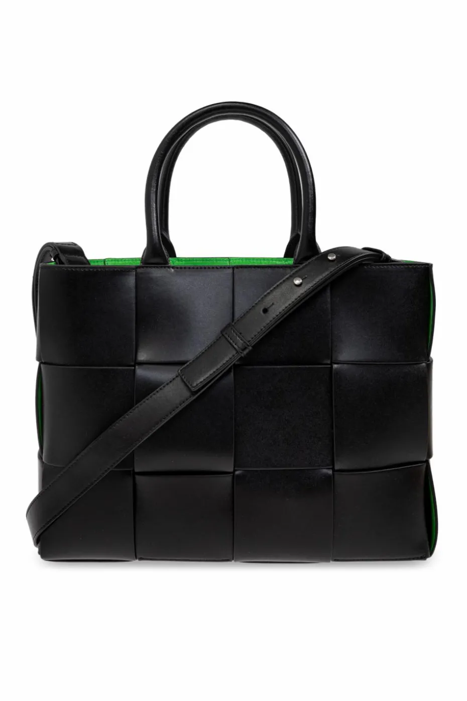 Bottega Veneta CZARNY Torba do ręki `East-West Arco Small`
