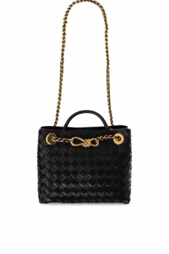Bottega Veneta CZARNY Torba na ramię ‘Andiamo Small’
