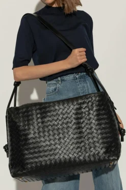 Bottega Veneta CZARNY Torba podręczna `Loop Large`