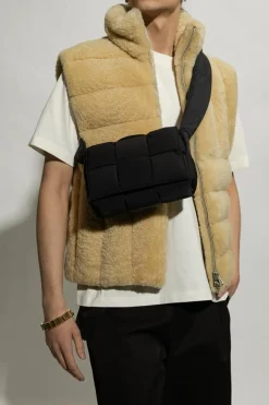 Bottega Veneta CZARNY Torba na ramię ‘Cassette Medium’