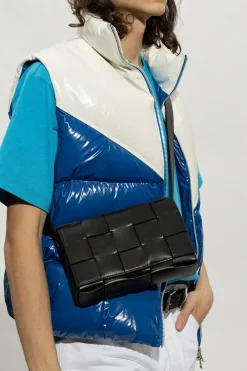 Bottega Veneta CZARNY Torba na ramię ‘Cassette Medium’
