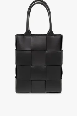 Bottega Veneta CZARNY Torba na ramię ‘Cassette Mini’