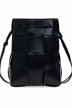 Bottega Veneta CZARNY Torba na ramię ‘Cassette’