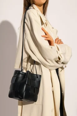 Bottega Veneta CZARNY Torba na ramię ‘Cassette’
