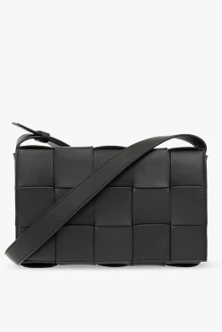 Bottega Veneta CZARNY Torba na ramię ‘Cassette Small’