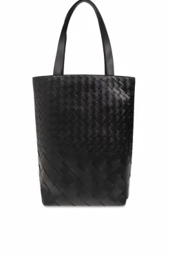 Bottega Veneta CZARNY Torba ‘Intrecciatto’ typu ‘shopper’