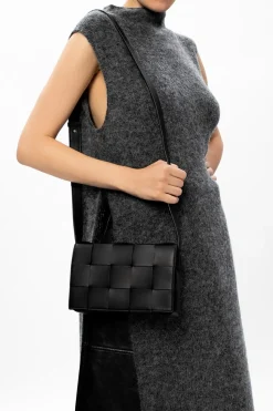 Bottega Veneta CZARNY Torba na ramię ‘Cassette’