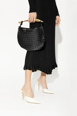 Bottega Veneta CZARNY Torba do ręki ‘Sardine’