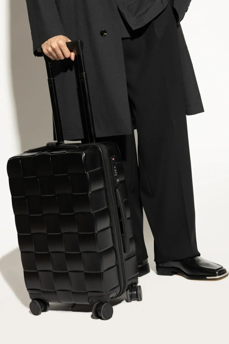 Bottega Veneta CZARNY Walizka `Odyssey`