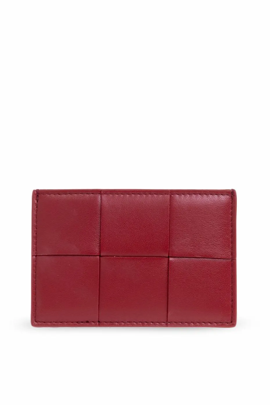 Bottega Veneta CZERWONY Etui na karty