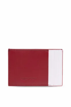 Bottega Veneta CZERWONY Etui na karty