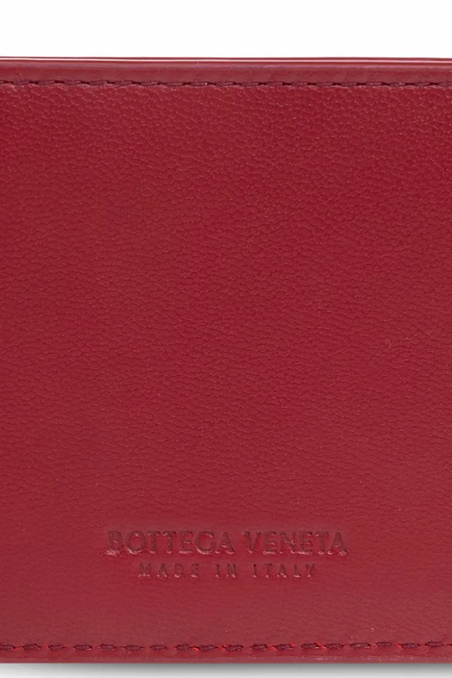 Bottega Veneta CZERWONY Etui na karty