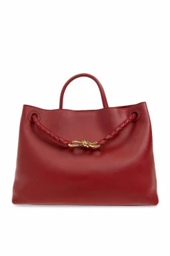 Bottega Veneta CZERWONY Torba do ręki `Andiamo`