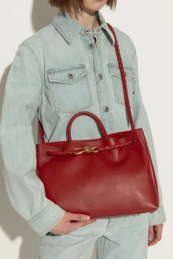 Bottega Veneta CZERWONY Torba do ręki `Andiamo`