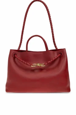 Bottega Veneta CZERWONY Torba do ręki `Andiamo`