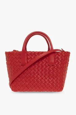 Bottega Veneta CZERWONY Torba ‘Cabat Mini’ typu ‘shopper’