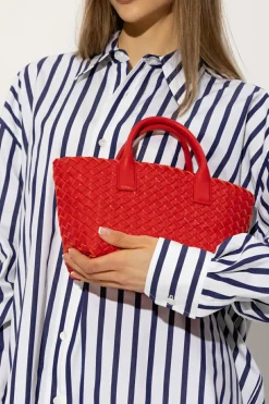 Bottega Veneta CZERWONY Torba ‘Cabat Mini’ typu ‘shopper’