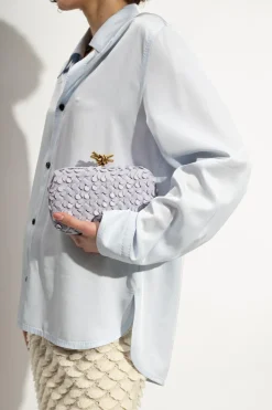 Bottega Veneta FIOLETOWY Kopertówka ‘Knott Small’