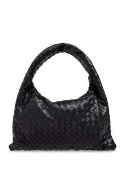 Bottega Veneta GRANATOWY Torba do ręki `Andiamo Small`