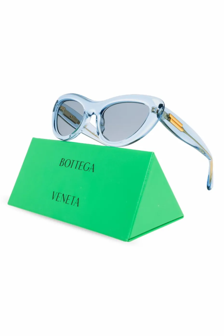 Bottega Veneta jasnoniebieski Okulary przeciwsłoneczne
