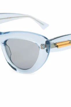 Bottega Veneta jasnoniebieski Okulary przeciwsłoneczne