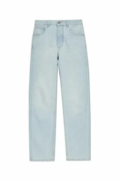 Bottega Veneta jasnoniebieski Jeansy z wysokim stanem
