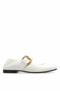 Bottega Veneta kremowy Baleriny `Astaire`