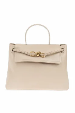 Bottega Veneta kremowy Torba do ręki `Ciao Ciao Medium`