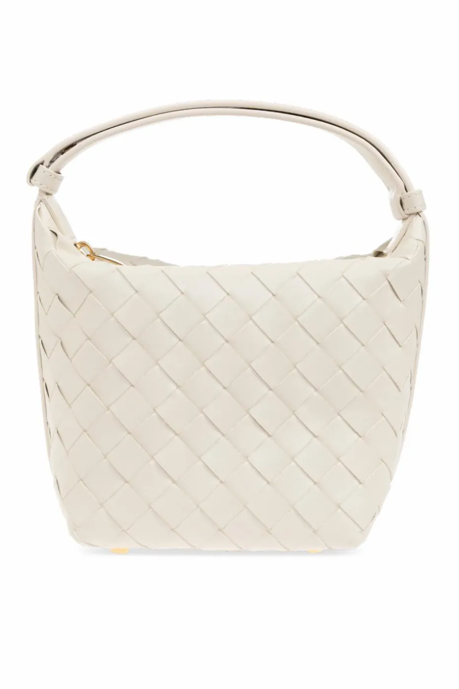 Bottega Veneta kremowy Torba do ręki `Small Andiamo`