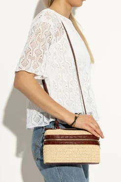 Bottega Veneta kremowy Torba do ręki `Bang Bang`