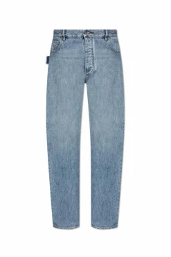 Bottega Veneta NIEBIESKI Jeansy z prostymi nogawkami