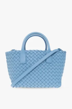 Bottega Veneta NIEBIESKI Torba na ramię ‘Cabat Mini’