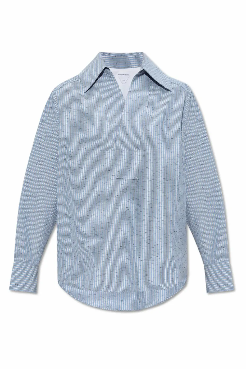 Bottega Veneta NIEBIESKI Koszula z kołnierzem