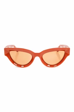 Bottega Veneta POMARAŃCZOWY Okulary przeciwsłoneczne