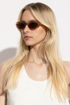 Bottega Veneta RÓŻOWY Okulary przeciwsłoneczne
