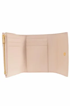 Bottega Veneta RÓŻOWY Skórzany portfel
