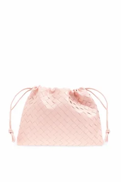 Bottega Veneta RÓŻOWY Torba na ramię `Dustbag`