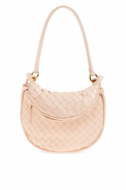 Bottega Veneta RÓŻOWY Torba na ramię ‘Gemelli Small’