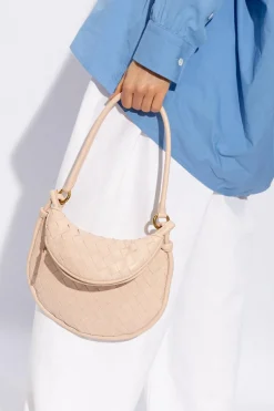 Bottega Veneta RÓŻOWY Torba na ramię ‘Gemelli Small’