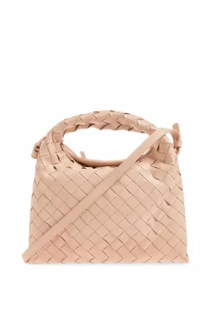 Bottega Veneta RÓŻOWY Torba na ramię ‘Hop Mini’
