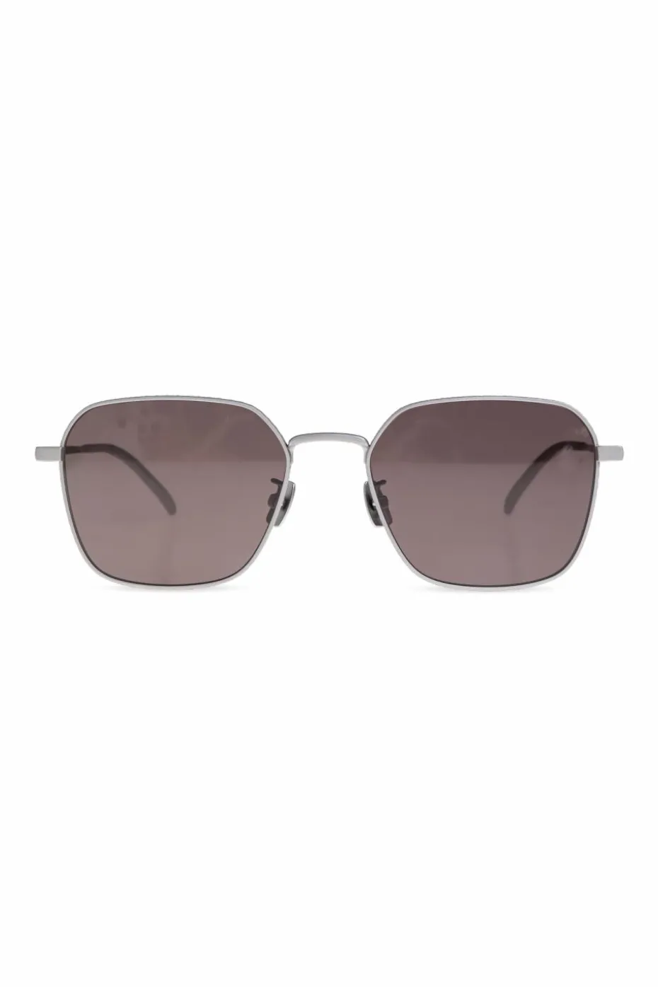 Bottega Veneta SREBRNY Okulary przeciwsłoneczne