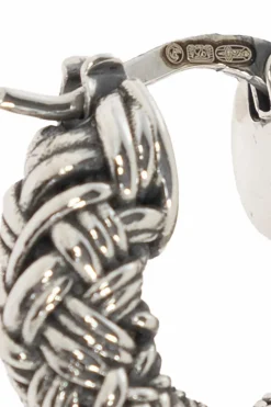 Bottega Veneta SREBRNY Srebrne kolczyki