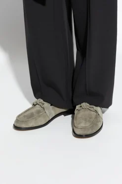 Bottega Veneta SZARY Buty `Astaire` typu `loafers`