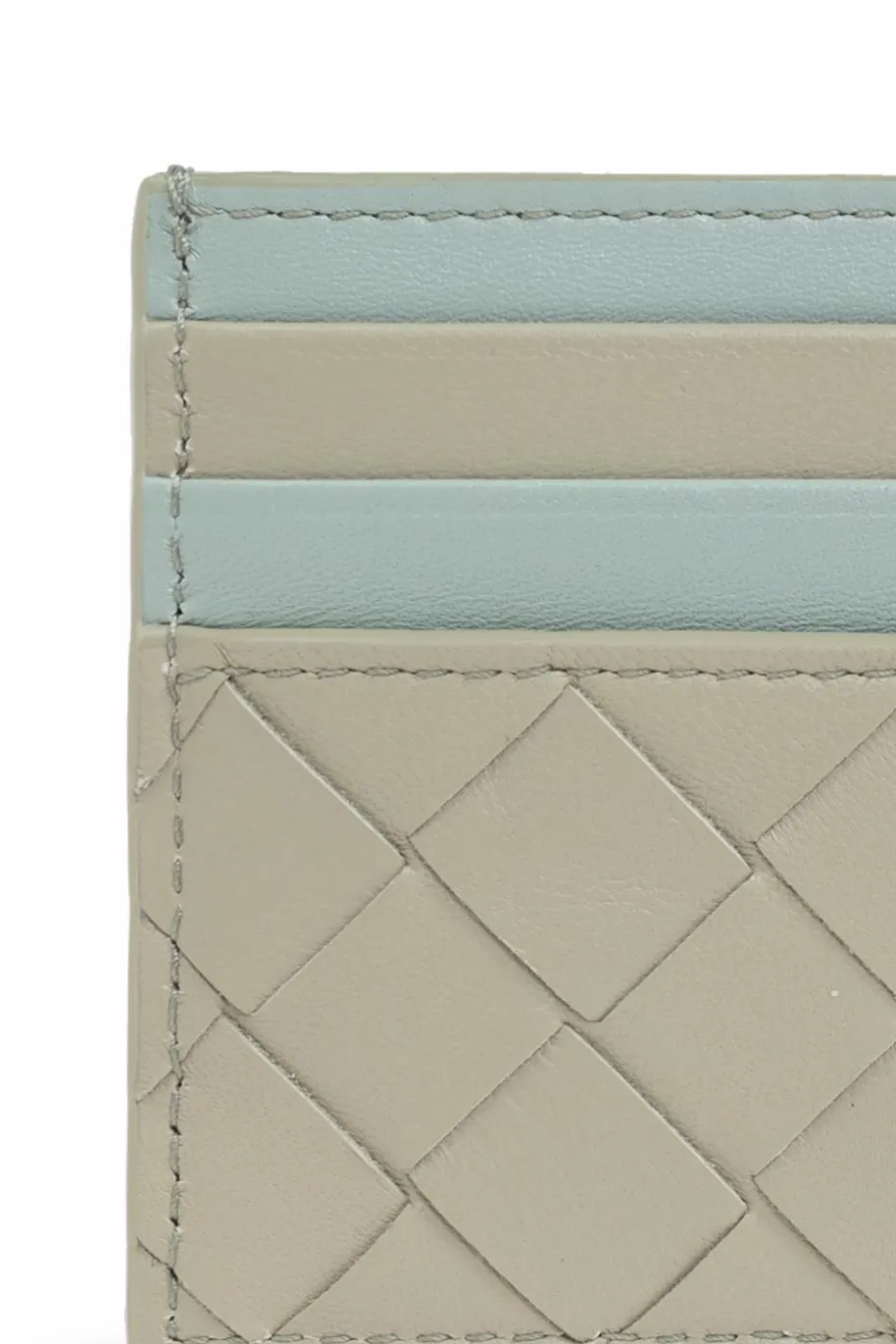 Bottega Veneta SZARY Etui na karty