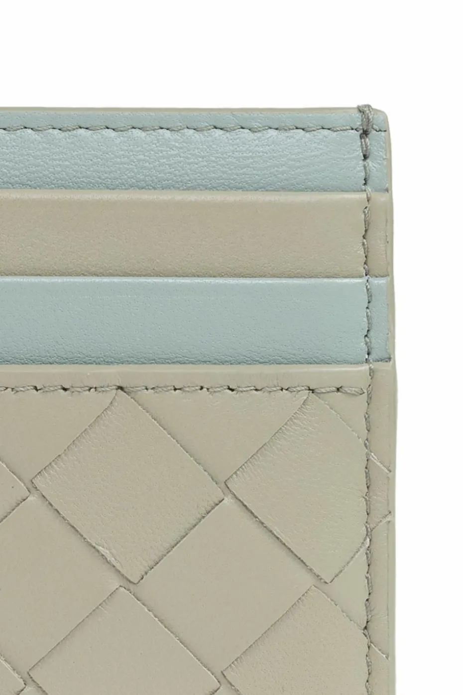Bottega Veneta SZARY Etui na karty