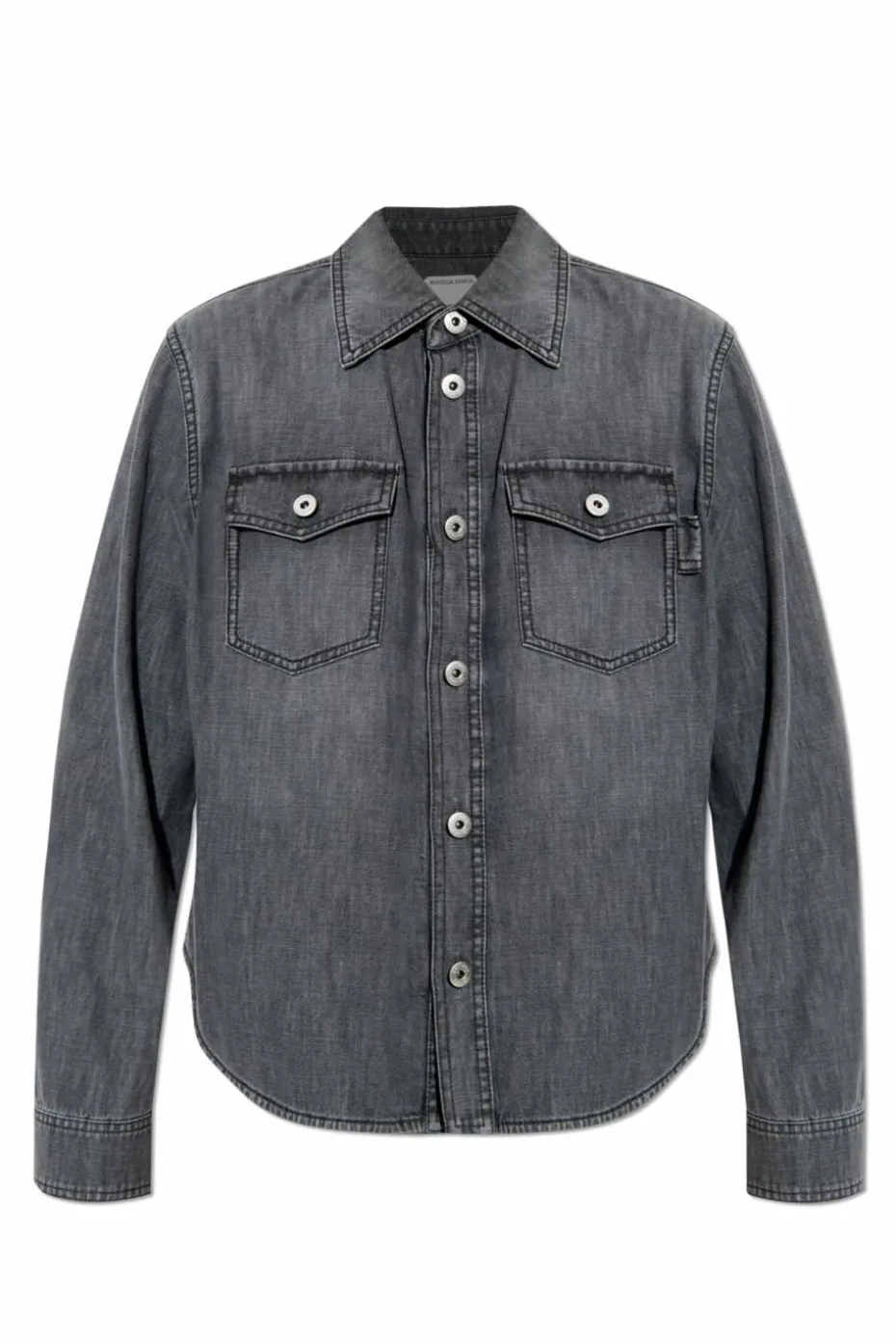 Bottega Veneta SZARY Jeansowa koszula